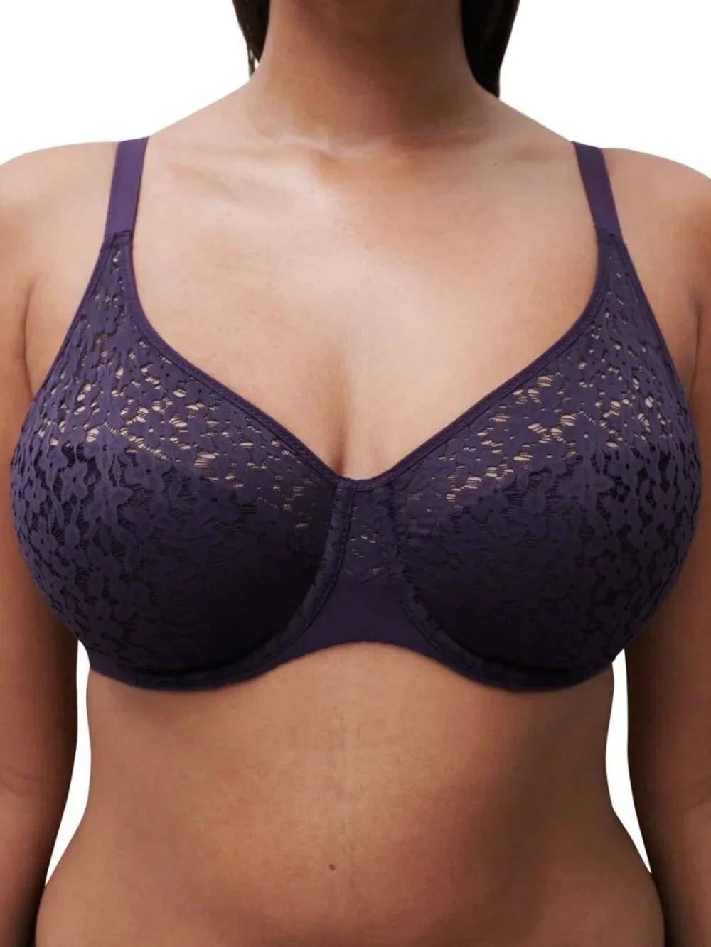 NWT Chantelle Fatal Violet  Norah Seamless Comfort Bra